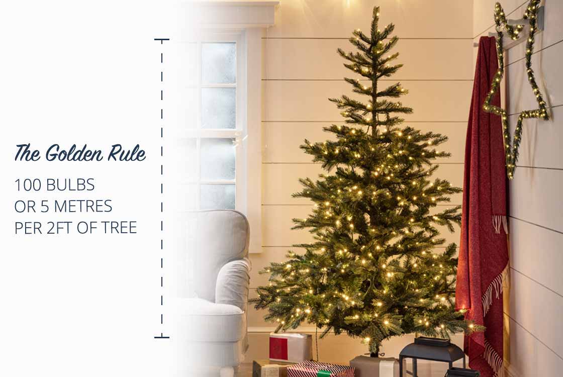 How many lights do I need for my Christmas Tree?