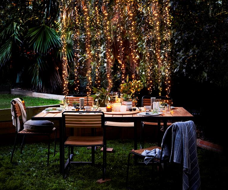 Outdoor Magic – How To Decorate With Fairy lights