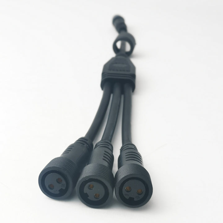 Large Outdoor Standard 230v Fairy Lights Tree Kit | Black Cable | 150m