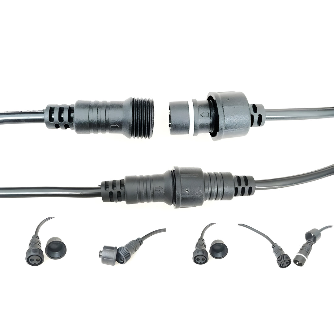 A19 Amber Bulbs | 10m 10 Bulbs | Flush Mount Dimmable Festoon Lights