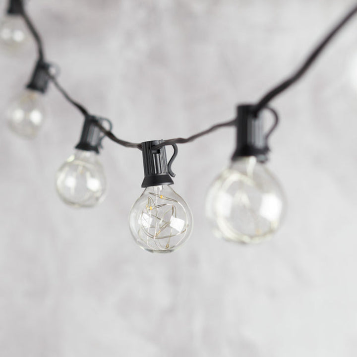 solar festoon lights