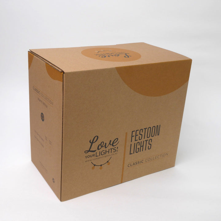 G45 Colour Bulb Connectable Festoon Lights from Love Your Lights