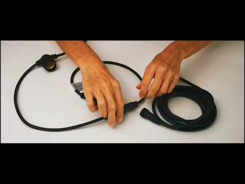 How to add a Dimmer Unit and Extension Cable for G80 Clear Bulb Festoon Lights from Love Your Lights