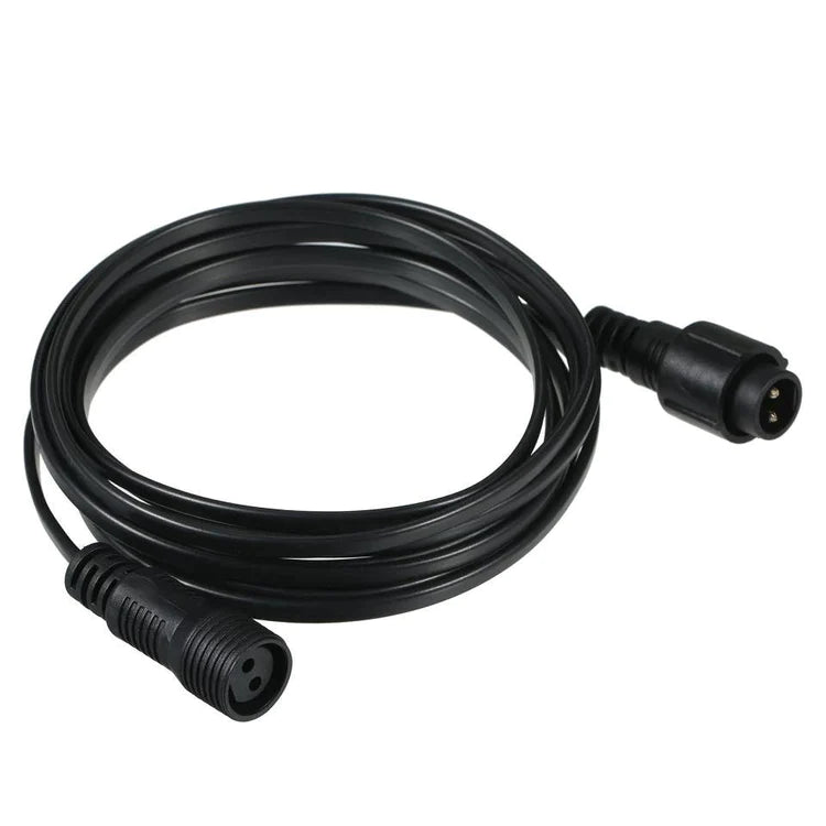 Festoon Extension Cable Black 3m Male & Female Connector