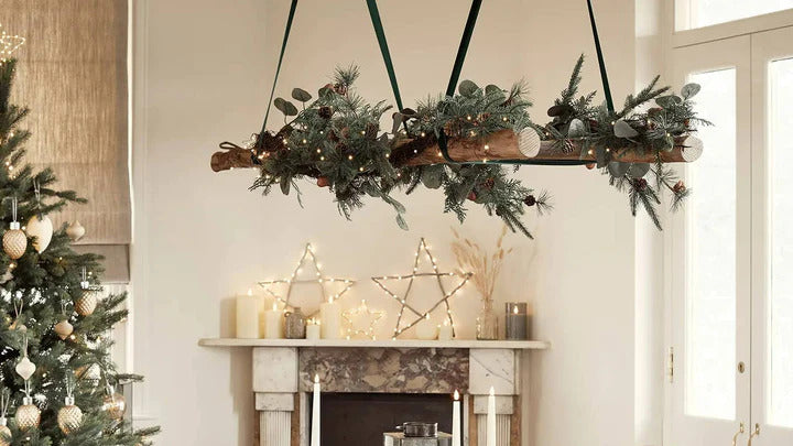 Fairy Light Ladder Table Decoration
