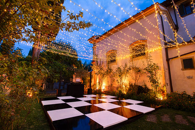 Creating a Fairy Light Sky, Tunnel or Tent. Get inspired!