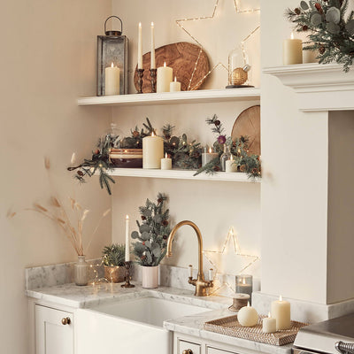 Light Up Your Kitchen This Christmas with Fairy Lights