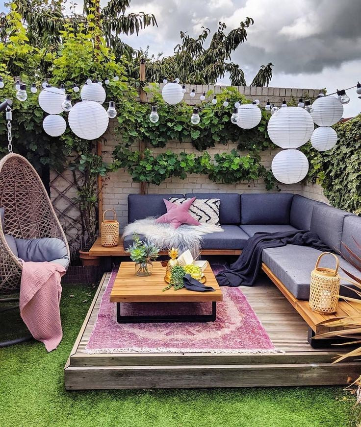 Let's get inspired for Spring! Time to decorate the garden with festoo ...