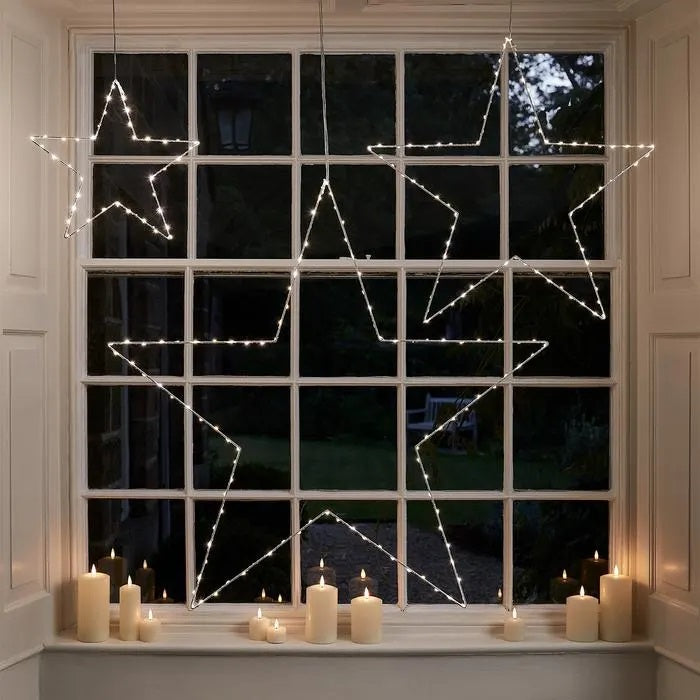Winter Window Styling