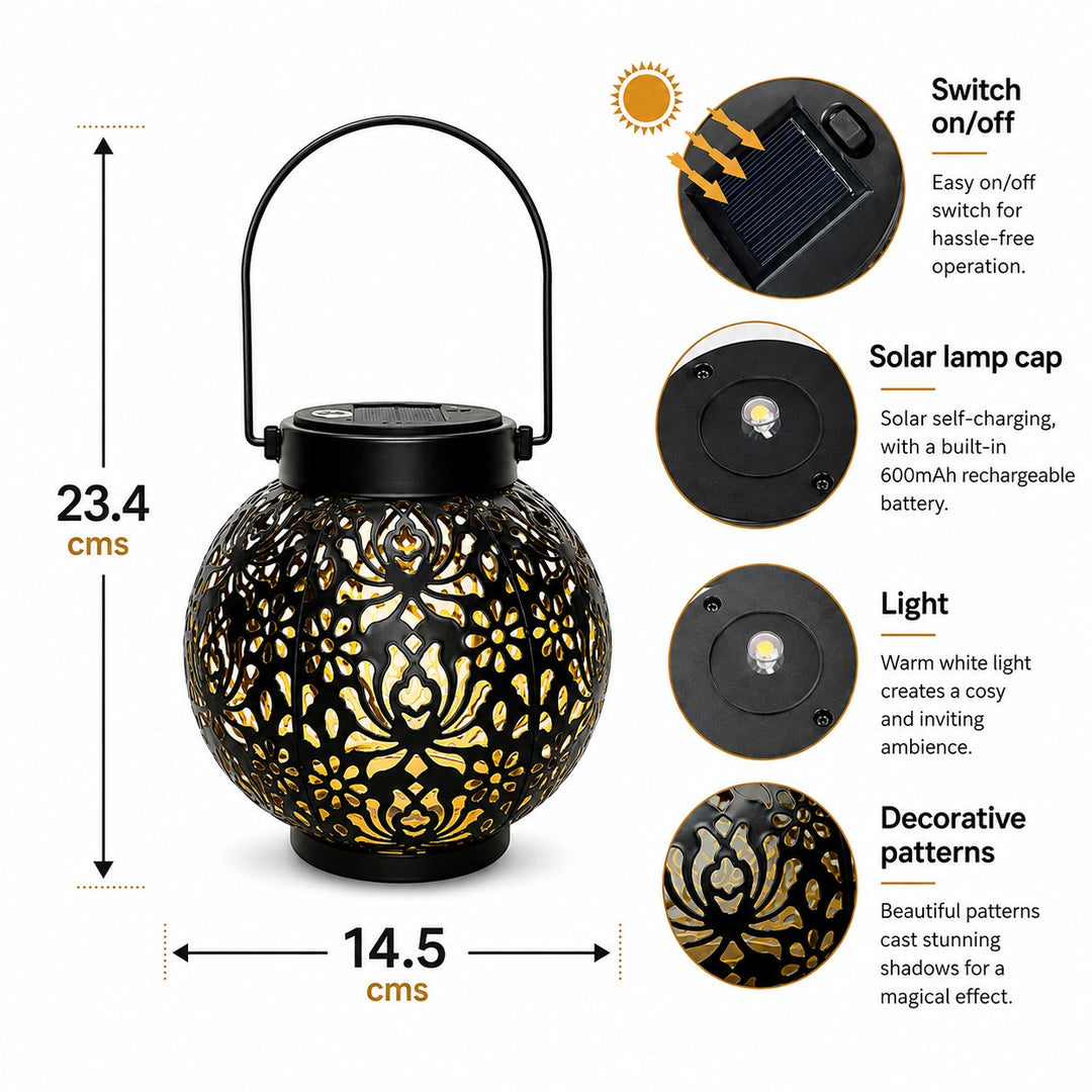 Moroccan Solar Lantern