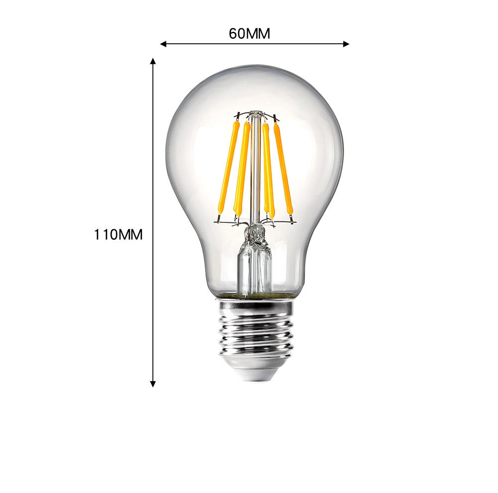 Drop Hang | 15m 15 Bulbs | A19 3w Amber Glass | Dimmable Festoon Lights