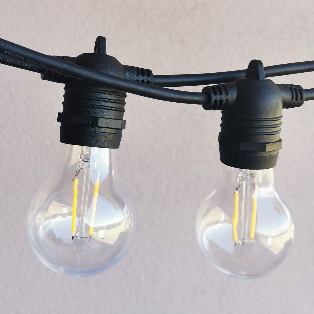 A60 Bulb Festoon connect multiple sets - Love Your Lights