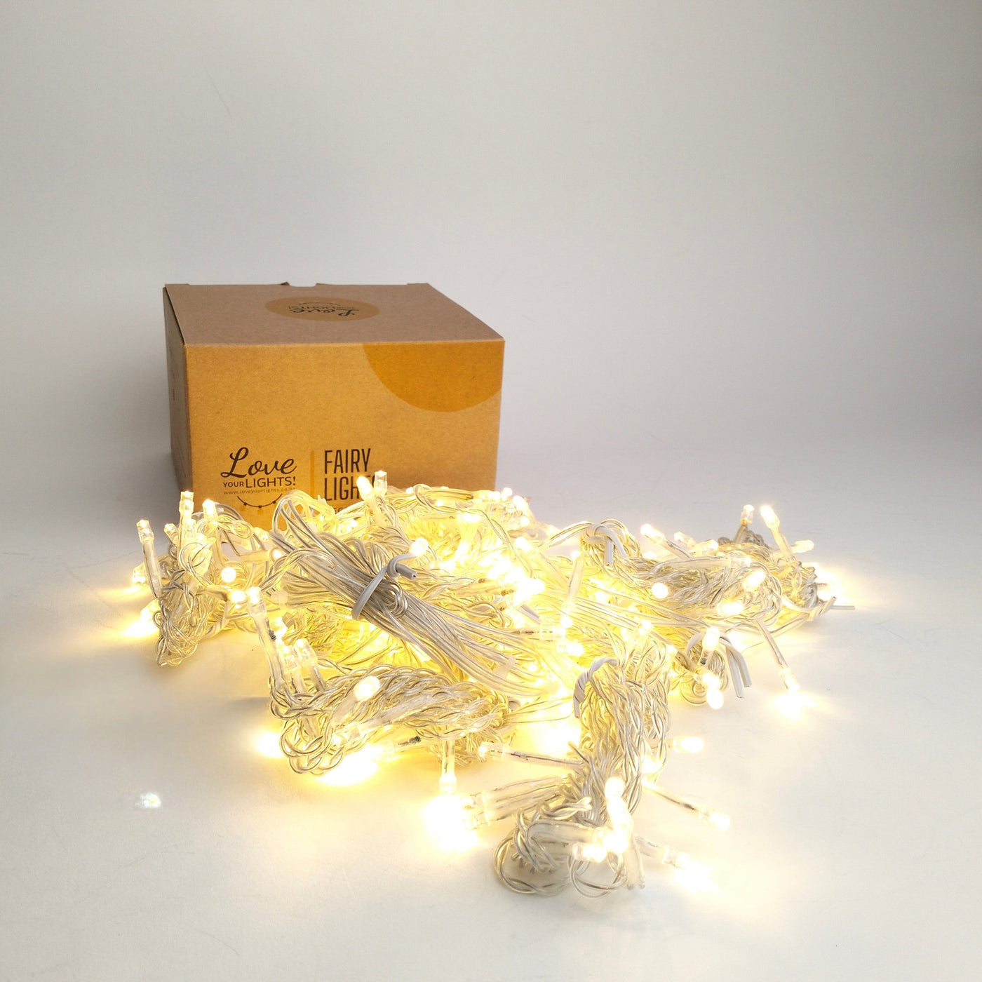 Core Series Curtain Fairy Lights | Clear 2m x 2m | Connectable