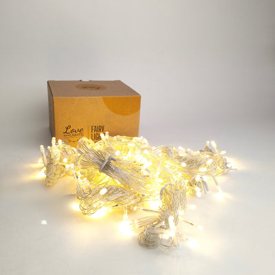 Curtain Fairy Lights | Clear 3m x 3m | Core series | Connectable