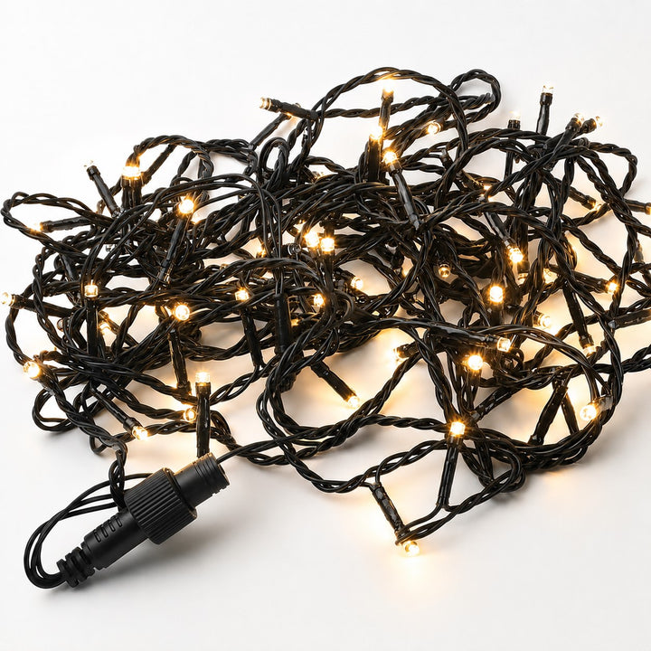 Indoor Fairy Lights |  10m | Connectable | Black PVC Cable | Essential Series
