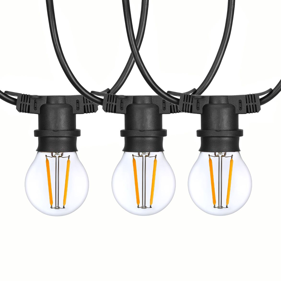 Classic G45 10m 10 Glass Bulbs