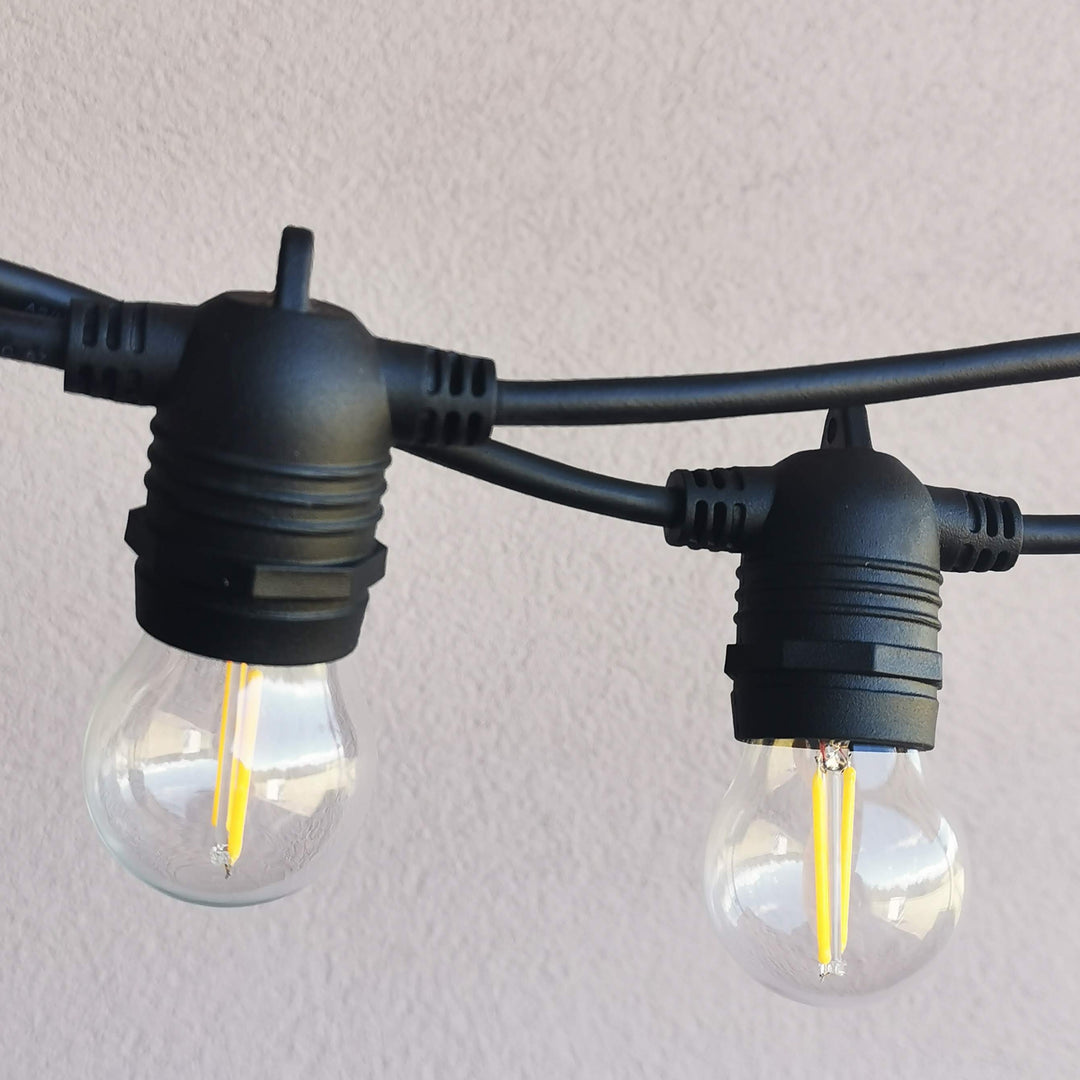 G45 Glass Bulb Connectable Festoon Lights from Love Your Lights