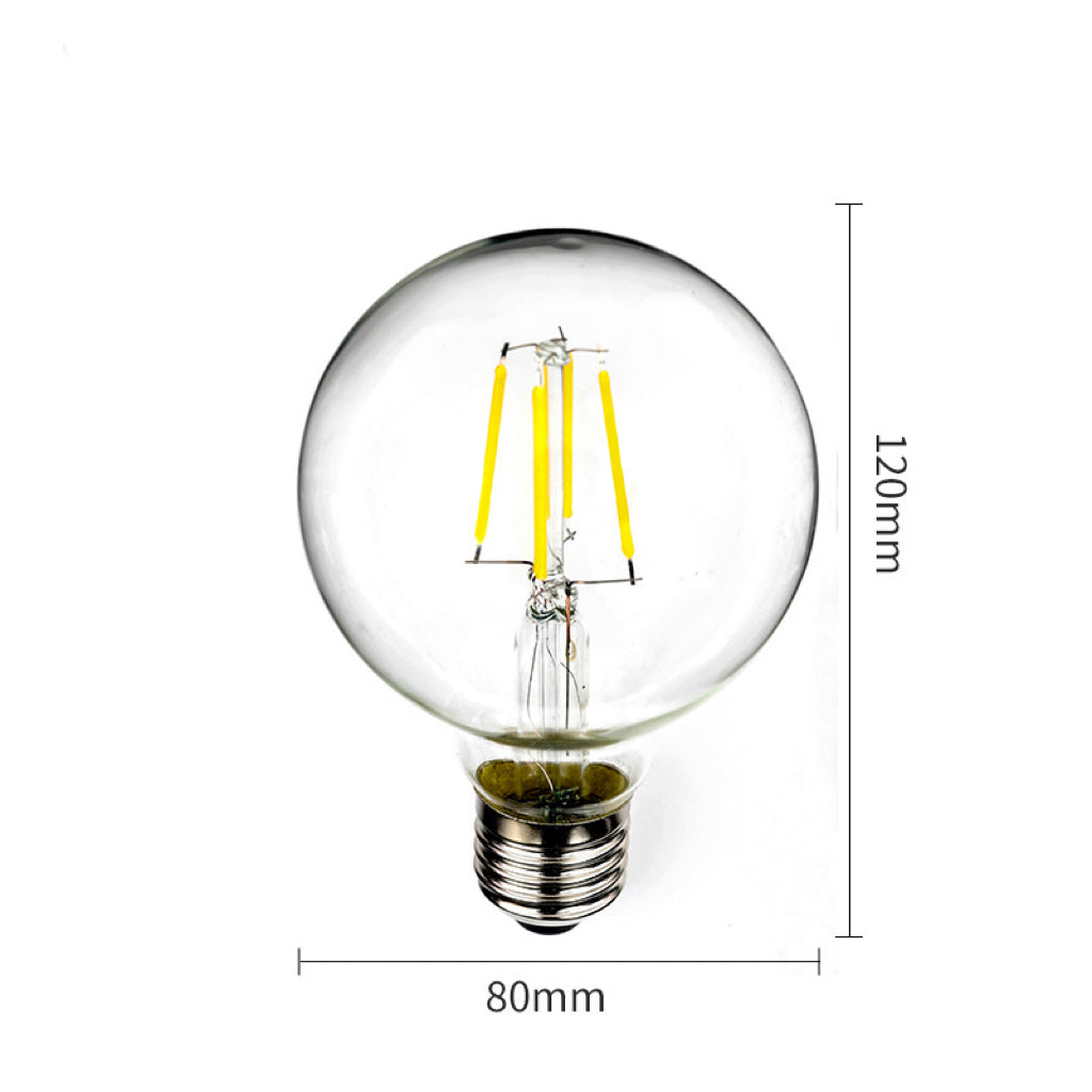 Drop Hang | 10m 10 Bulbs | G80 5w Amber | Dimmable Festoon Lights