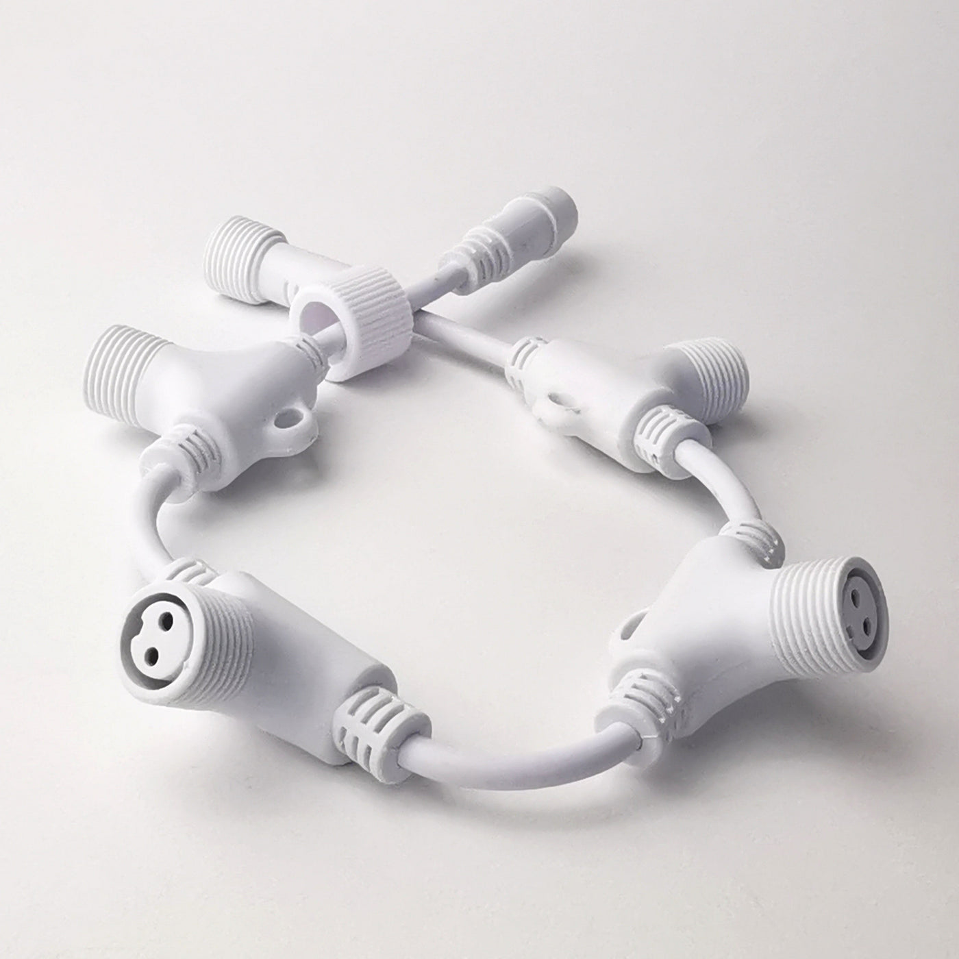 4 Ports Connector | String Lights | White