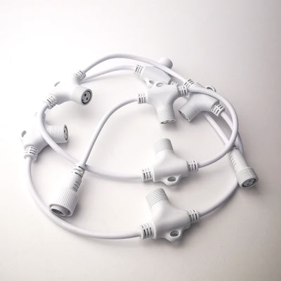 7 Ports Connector | String Lights | White