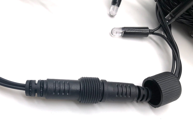 Indoor & Outdoor Fairy Lights | 10m Black PVC Cable Connectable | Core Series