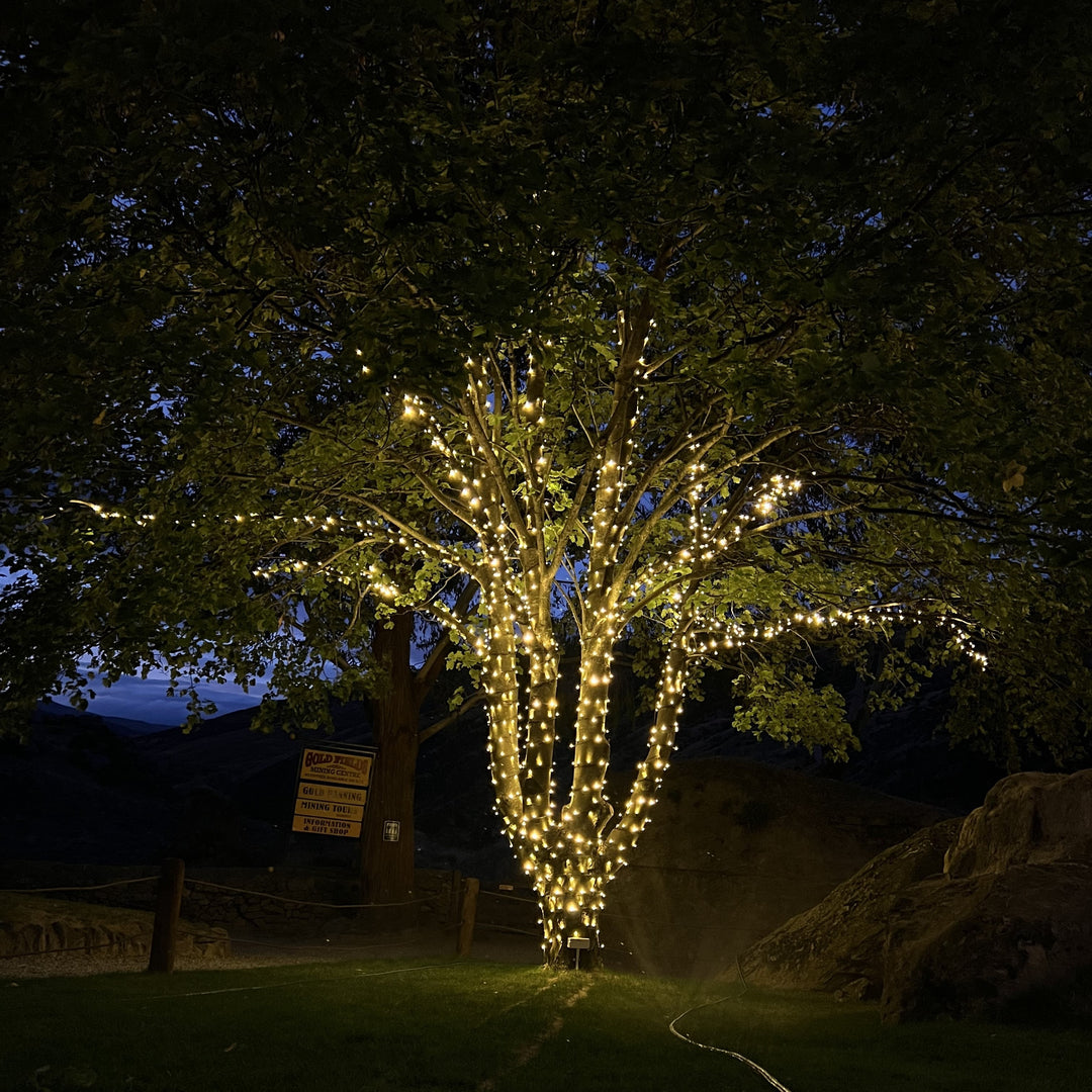Pro Series | Outdoor Fairy Lights | Black Rubber Cable | Connectable