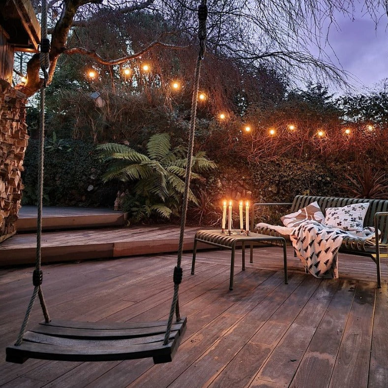 G40 7.6m 25 Bulbs | Festoon Lights | Drop Hang