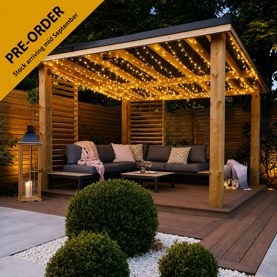 Indoor & Outdoor Fairy Lights | 10m | Connectable | Clear PVC Cable | Core Series