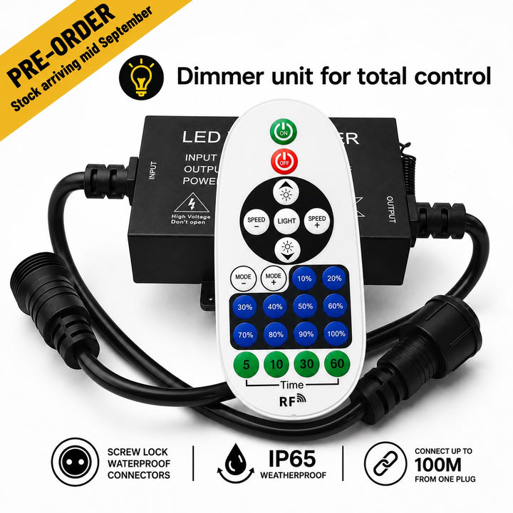 Dimmer & Remote Control - Festoon Lights