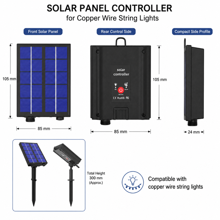 Solar Fairy Lights | 30m