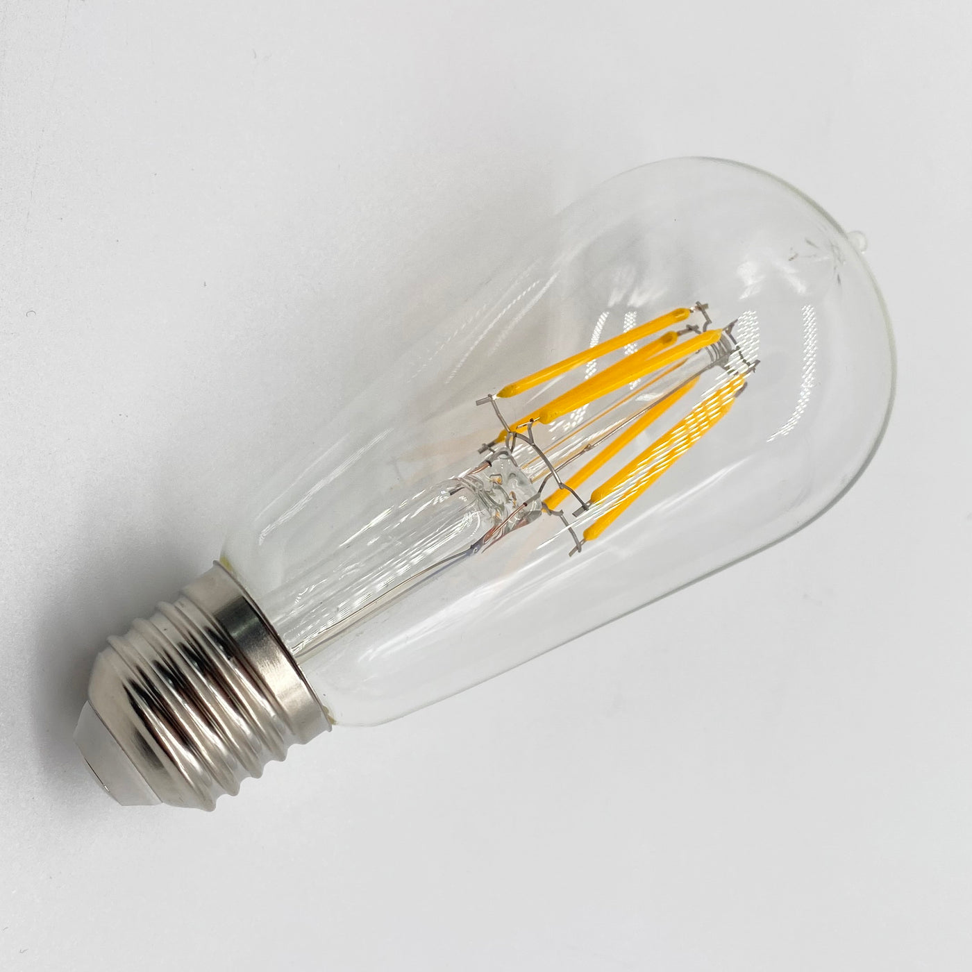 Dimmable ST58 5W Glass Light Bulb - Clear