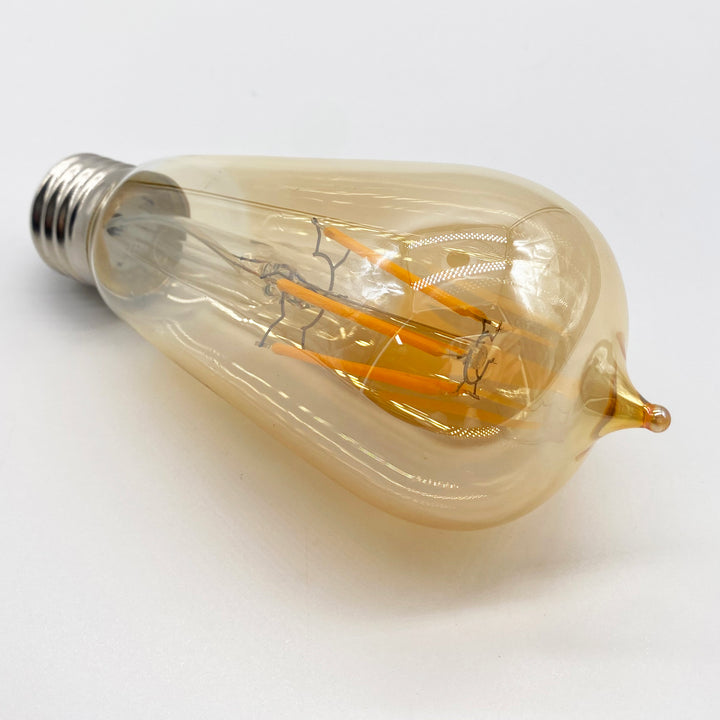 ST58 Amber Drop Hang Connectable Festoon Lights from Love Your Lights