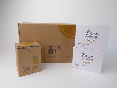 Solar Festoons + Solar Jar + Solar Fairy Light Bundle
