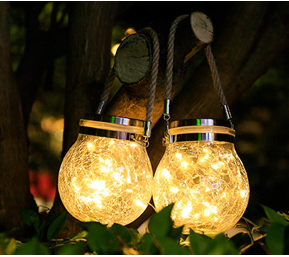 Solar Lantern & Solar Seed Fairy Light Bundle
