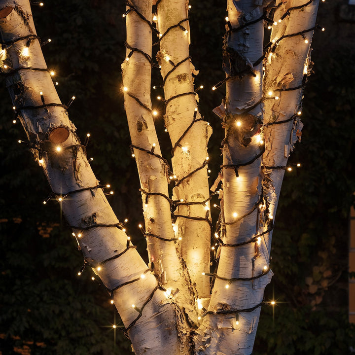 Pro Series | Outdoor Fairy Lights | Black Rubber Cable | Connectable
