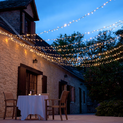 indoor and outdoor fairy lights