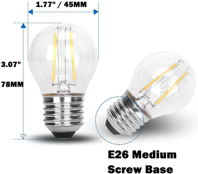 Classic G45 Glass LED Bulb