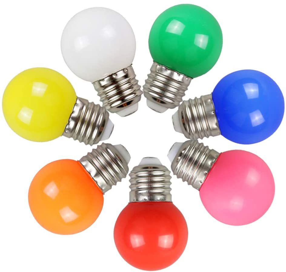 Love Your Lights | G45 2w Bulb | Colour