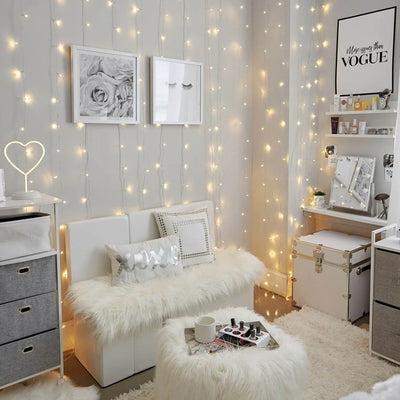 Core Series Curtain Fairy Lights | Clear 2m x 2m | Connectable