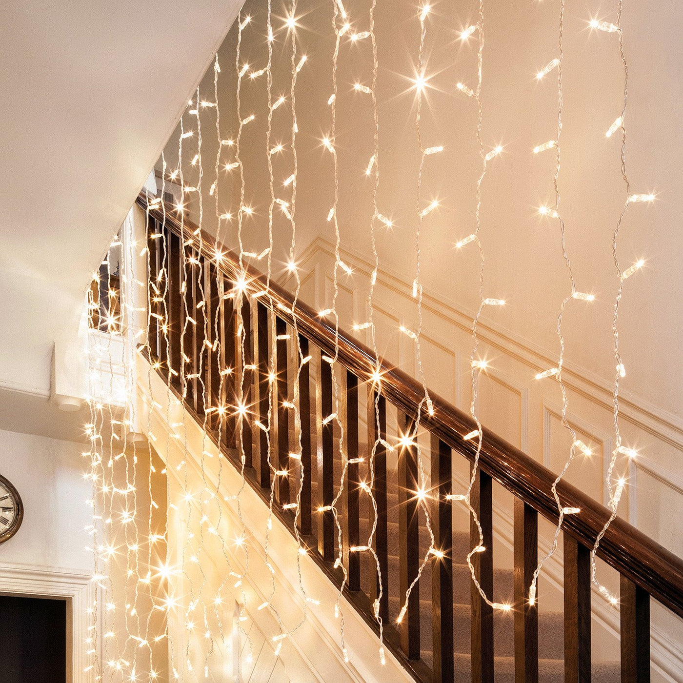 Connectable Curtain Fairy Lights | Core series | Clear 2m x 2m